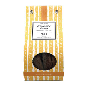 Cantucci cu ciocolată și portocală - 200g Cantucci cu ciocolată și portocală - 200g